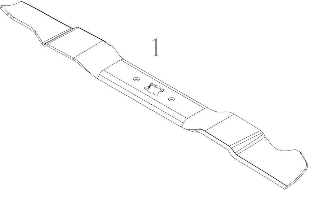 Blade Diagram and Parts List for 12AVB2ML345 2022 Yard Machines Lawn Mower